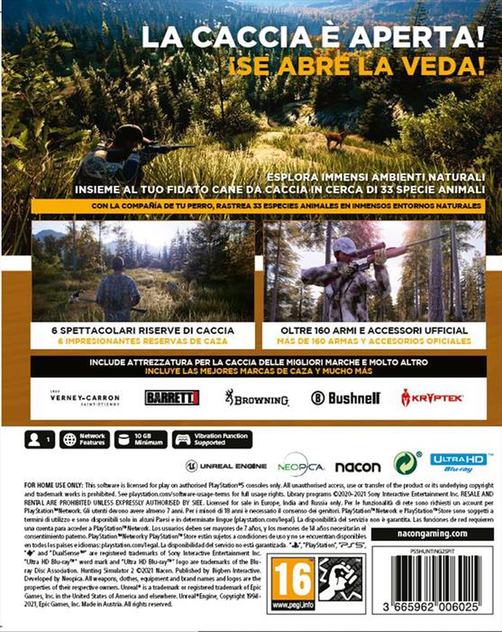 Immagine del prodotto NACON - HUNTING SIMULATOR 2 PS5