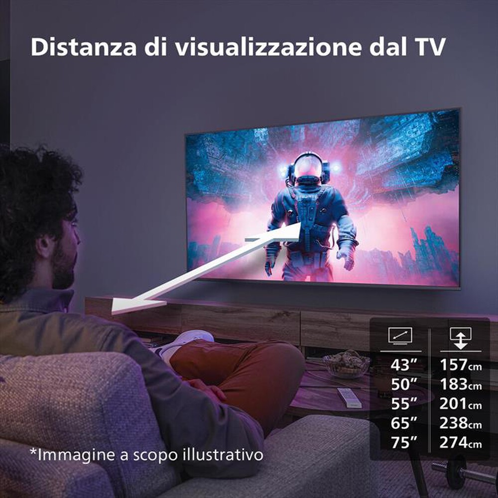 Immagine del prodotto PHILIPS - Smart TV LED UHD 4K 55" 55PUS7009/12
