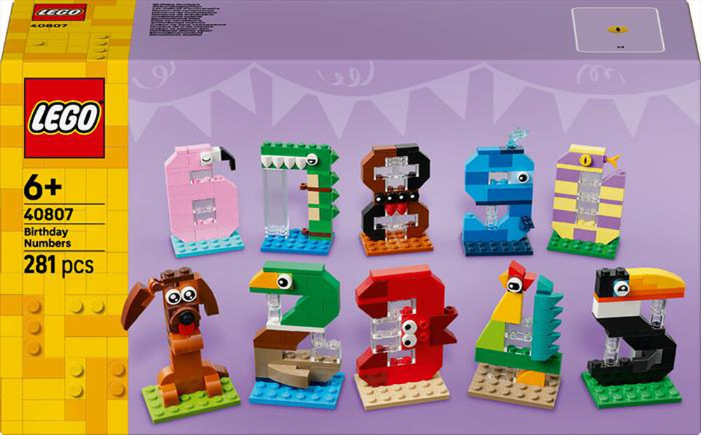 Immagine del prodotto LEGO - Numeri del compleanno - 40807