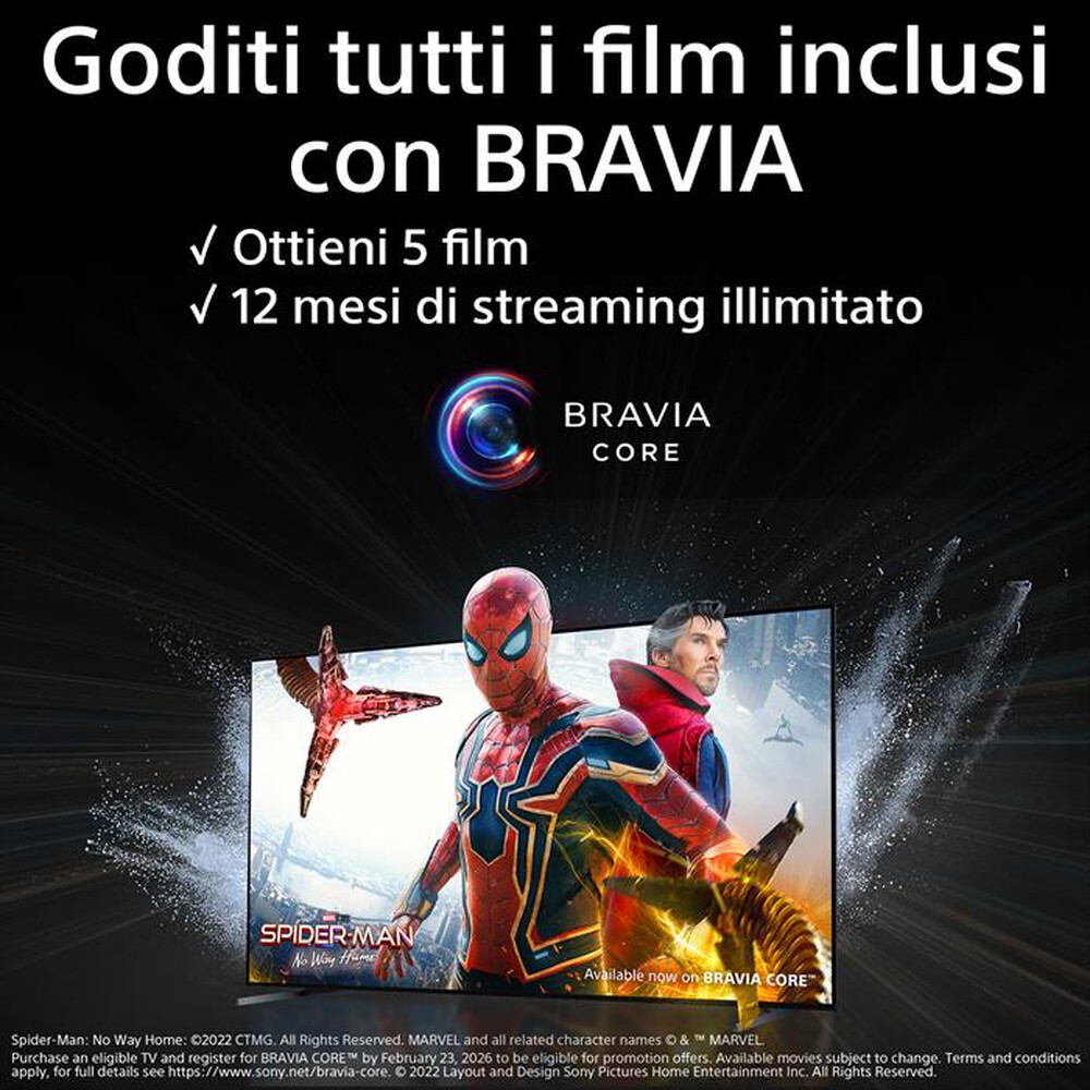Immagine del prodotto SONY - Smart TV LED UHD 4K 85" KD85X80LAEP-Nero