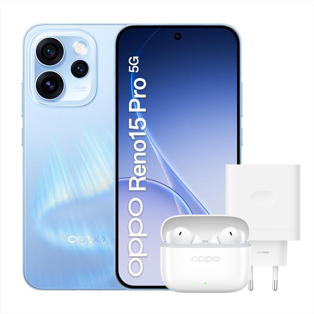 Immagine del prodotto OPPO - Smartphone RENO15 PRO 5G (12GB+512GB) Box-Aurora Blue