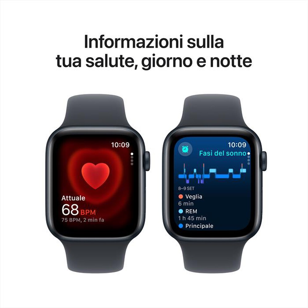 Immagine del prodotto APPLE - Watch SE GPS + Cellular 44mm Cassa Alluminio-Midnight Sport Band Midnight S