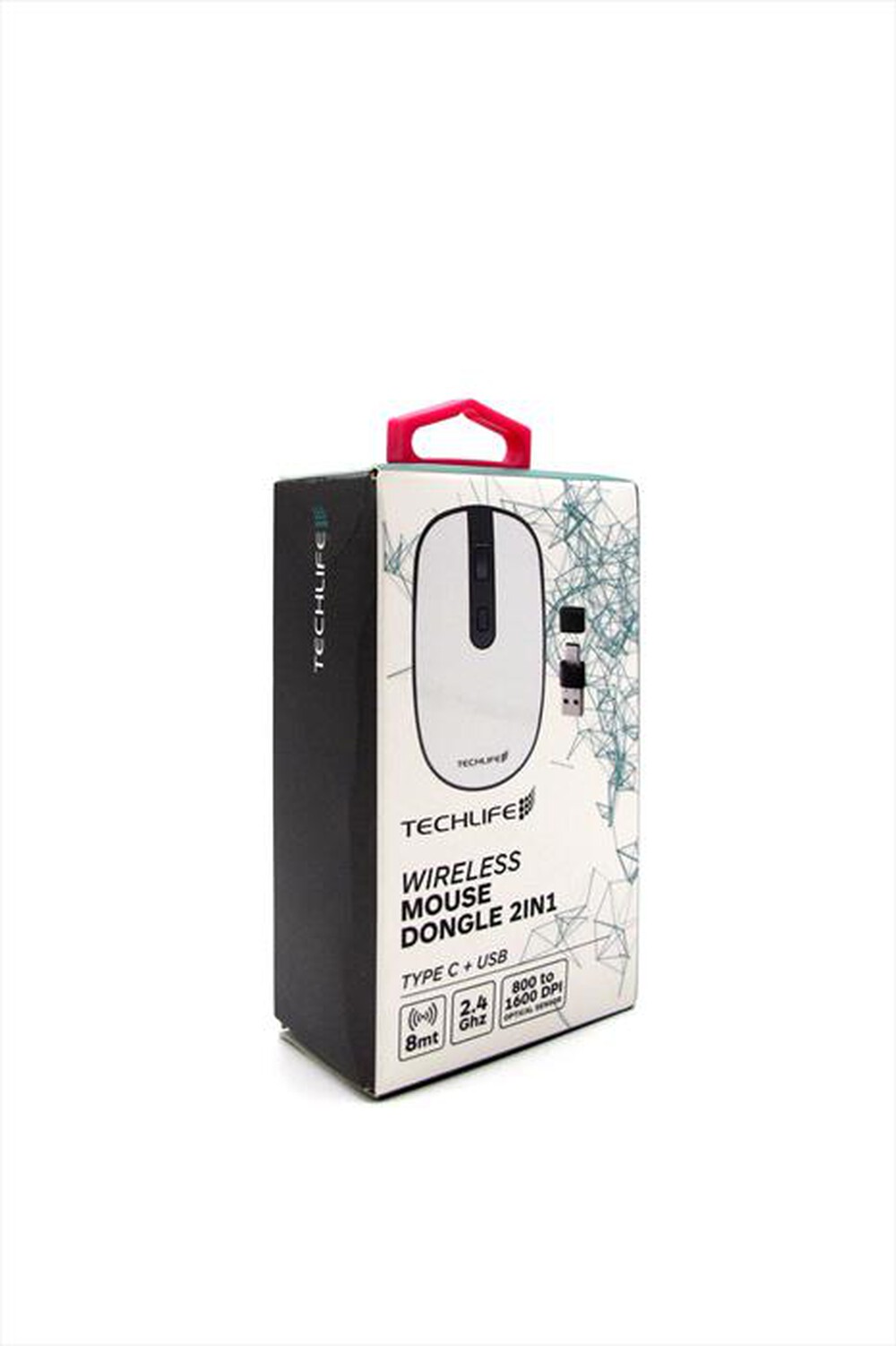 Immagine del prodotto TECHLIFE - TLIT0001W MOUSE WIRELESS 2-Bianco