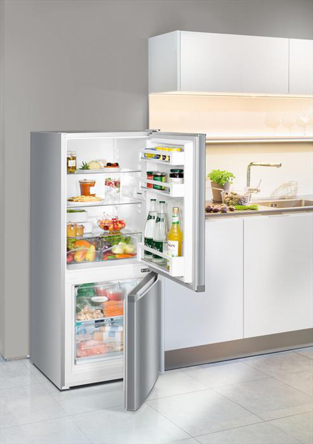Immagine del prodotto LIEBHERR - Frigorifero combinato CUEL 2331-22 Classe F 210l-SteelLook / Silver