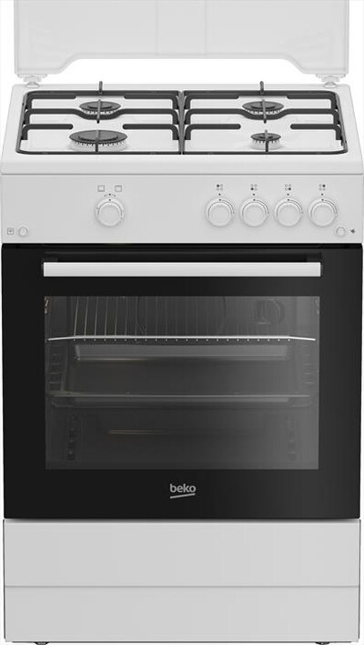 BEKO - Cucina a gas FBE62310GX Classe A-Bianco