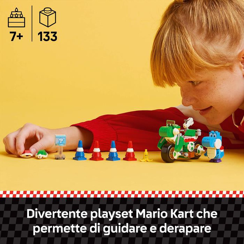 Immagine del prodotto LEGO - SUPER MARIO Mario Kart: Moto Yoshi 72031