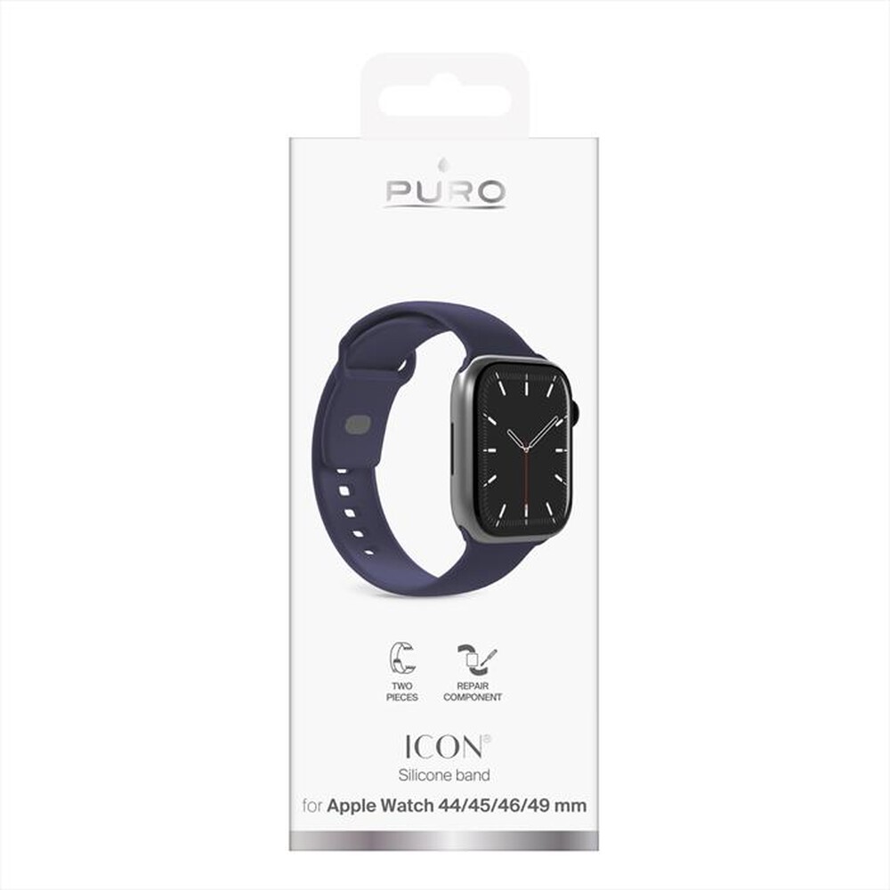 Immagine del prodotto PURO - Cinturino "ICON" Apple Watch 44-45-46-49mm-Blu scuro