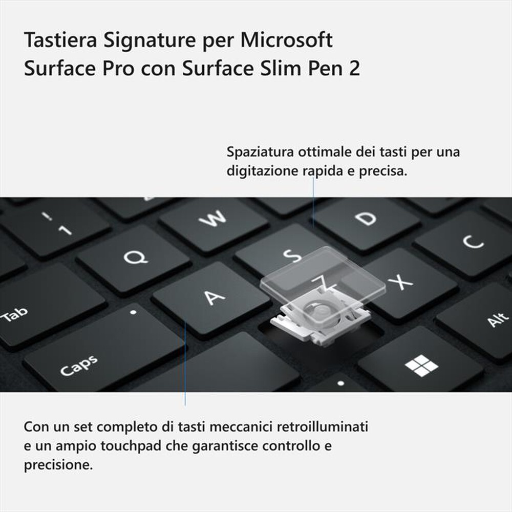 Immagine del prodotto MICROSOFT - TASTIERA SIGNATURE PER SURFACE PRO-zaffiro