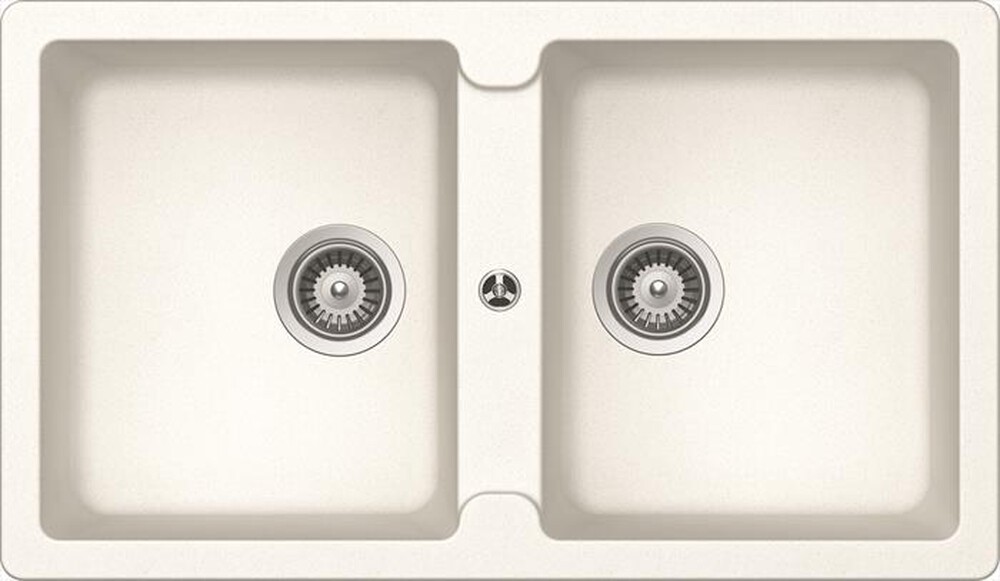 Immagine del prodotto GLEM GAS - Lavello lneare LS286WH 2 vasche-BIANCO