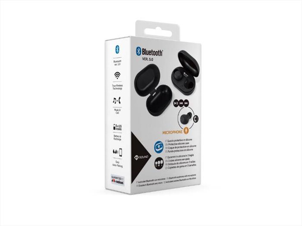 Immagine del prodotto MELICONI - TRUE BUDS 5.0-Plastica, colore nero