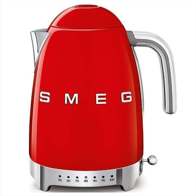 SMEG - Bollitore a pi&ugrave; Temperature 50's Style &ndash; KLF04RDEU-ROSSO