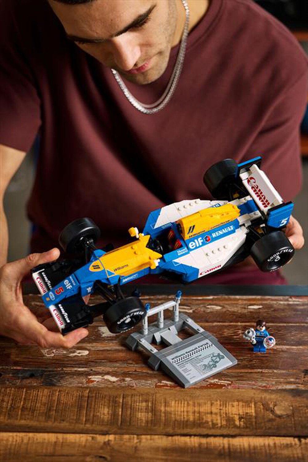 Immagine del prodotto LEGO - ICONS Williams Racing FW14B e Nigel Mansell 10353