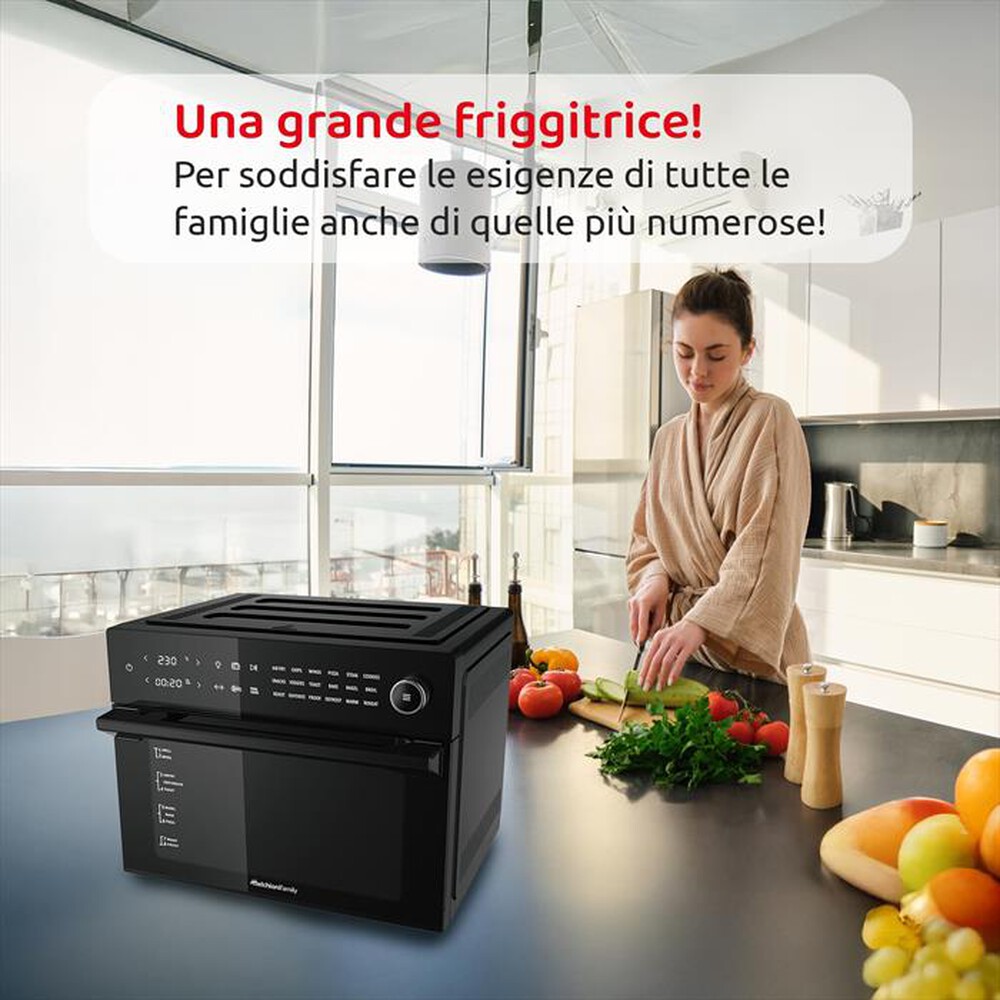 Immagine del prodotto MELCHIONI FAMILY - Friggitrice ad aria BENEDETTA-nero