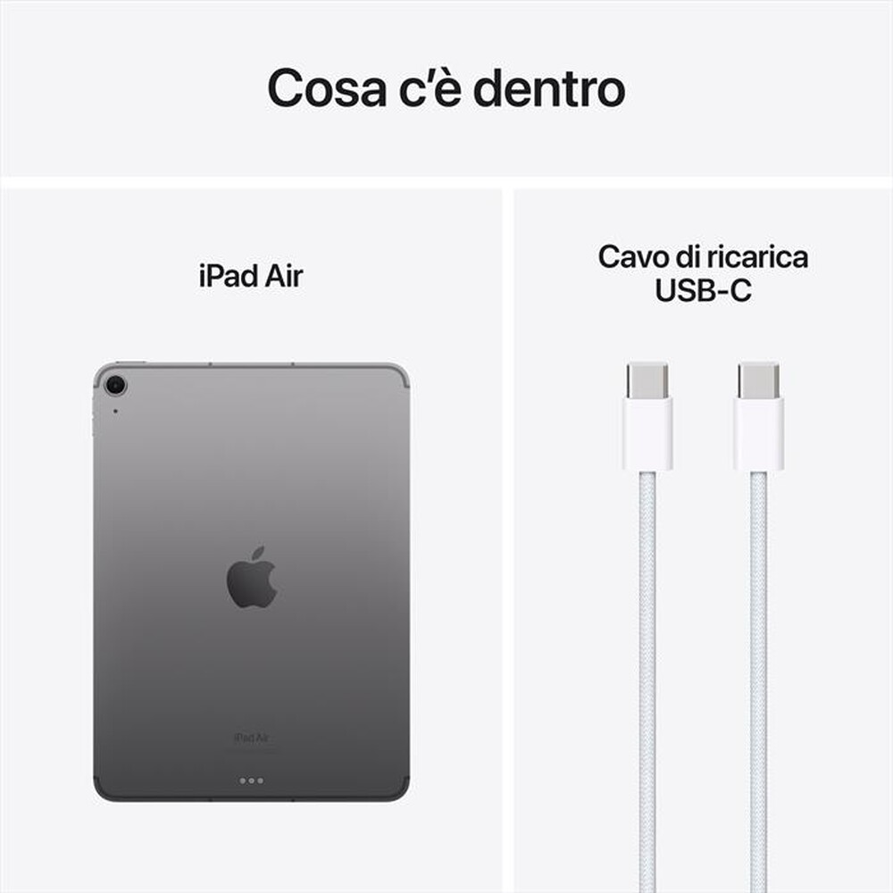 Immagine del prodotto APPLE - iPad Air 11'' Wi-Fi + Cellular 512GB-GrigioSiderale