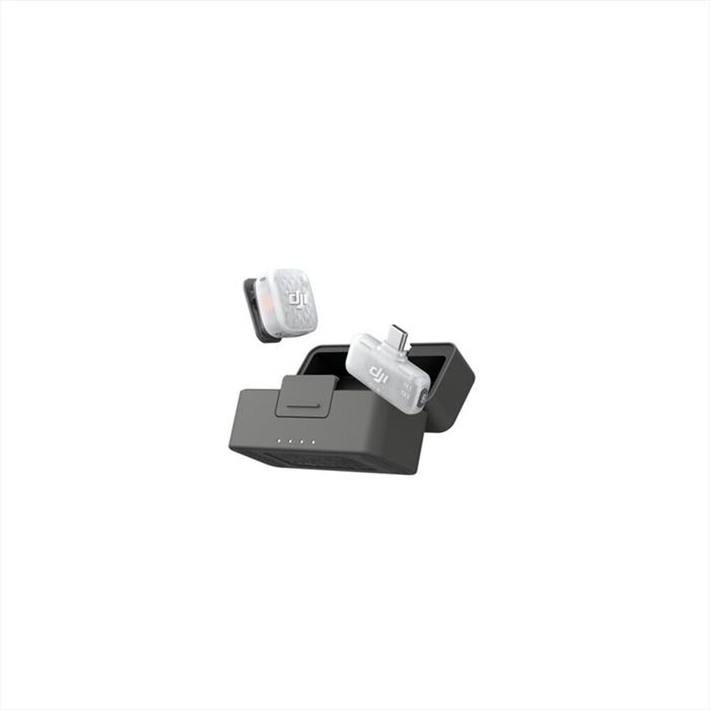 Immagine del prodotto DJI - MIC MINI 2S (1 TX+1 MOBILEBRX+CASE)-Trasparente/Grigio