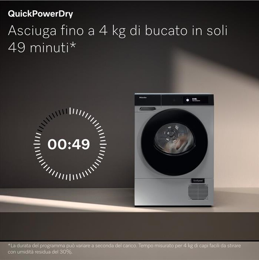 Immagine del prodotto MIELE - Asciugatrice TQ1000WP NOVA EDITION 9Kg Classe B-Nero
