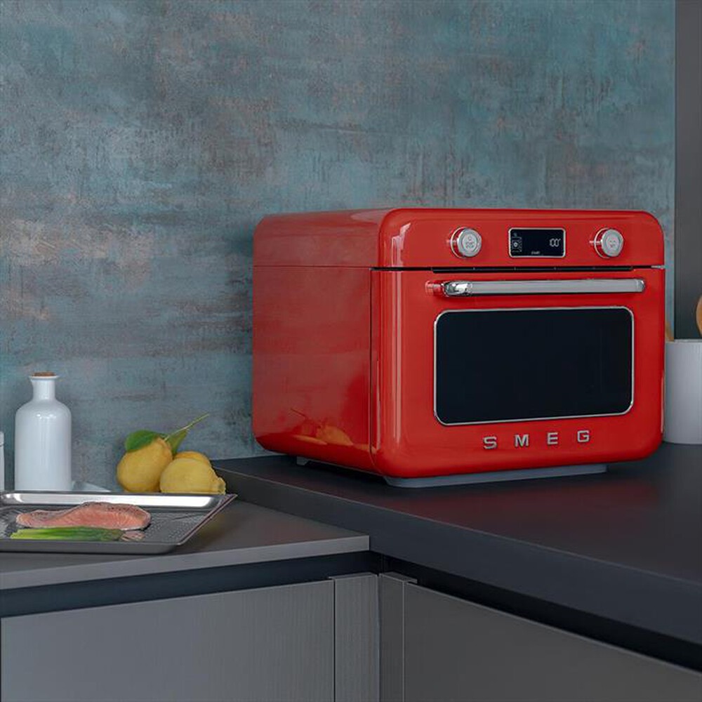 Immagine del prodotto SMEG - Forno combinato a vapore da appoggio COF01RDEU-Rosso
