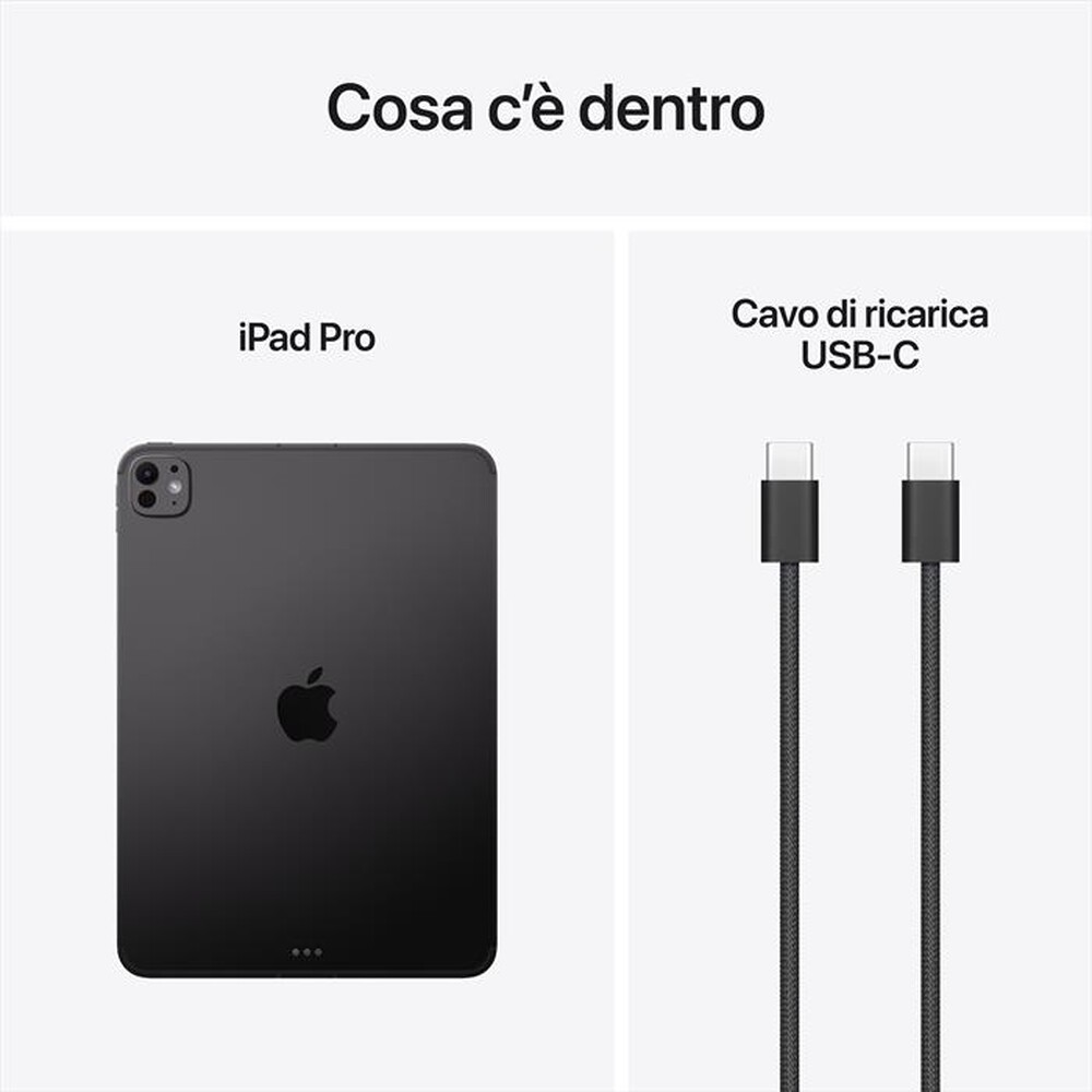 Immagine del prodotto APPLE - iPad Pro 11" M5 WiFi + Cellular 1TB-Nero Siderale