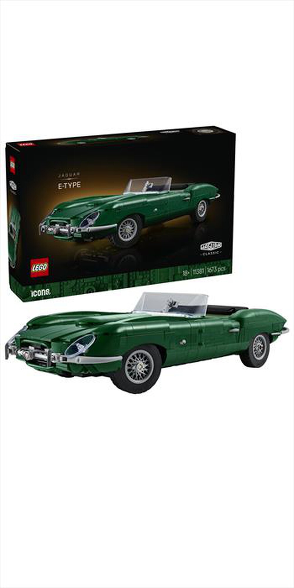 Immagine del prodotto LEGO - ICONS Jaguar E-Type - 11381