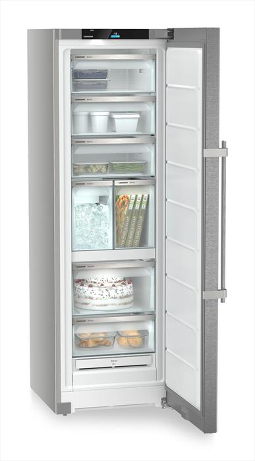 Immagine del prodotto LIEBHERR - Congelatore verticale FNSDD  5297-20 ClasseD 277lt-SmartSteel / Silver