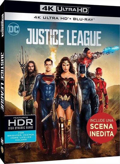 WARNER HOME VIDEO - Justice League (4K Ultra Hd+Blu Ray)