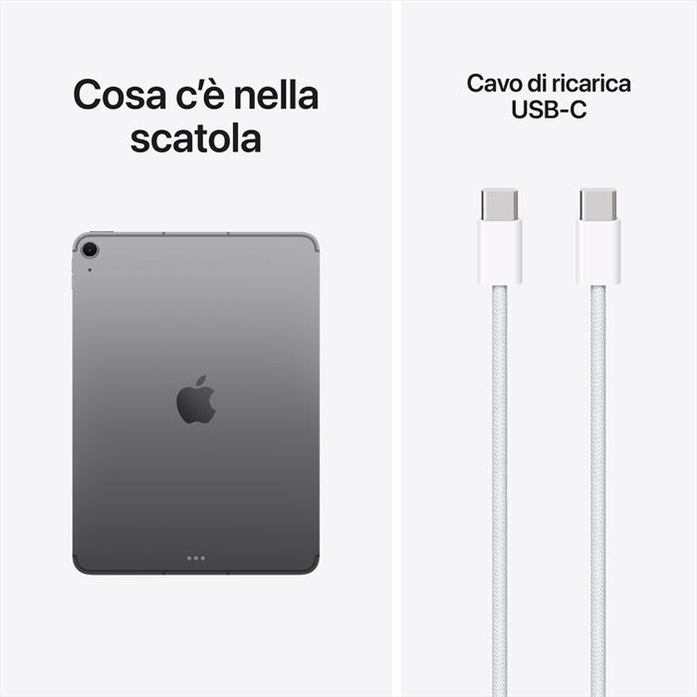 Immagine del prodotto APPLE - iPad Air 11" M4 WiFi + Cellular 1TB-Grigio Siderale