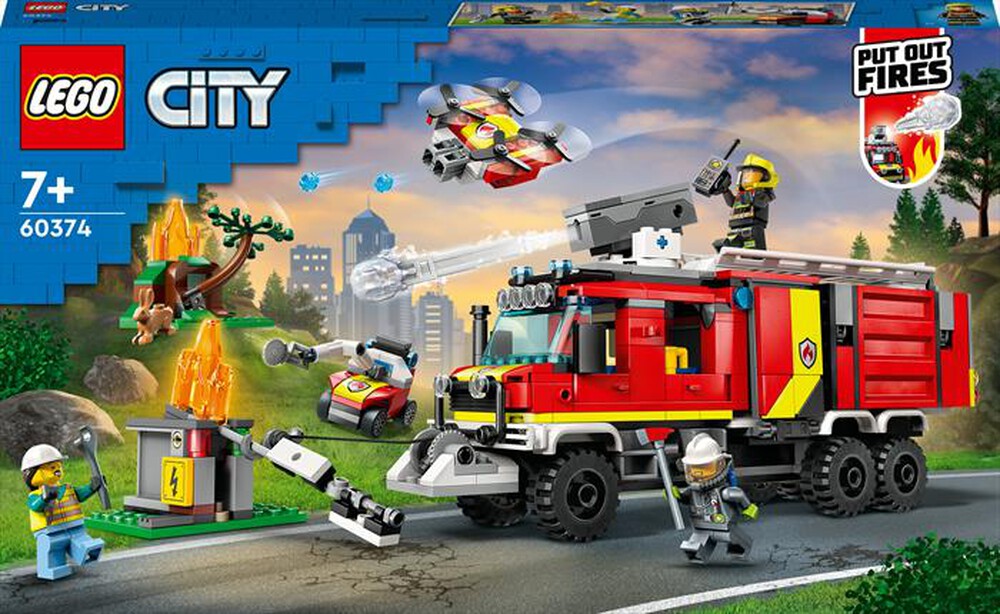 Immagine del prodotto LEGO - CITY FIRE Autopompa dei vigili del fuoco 60374