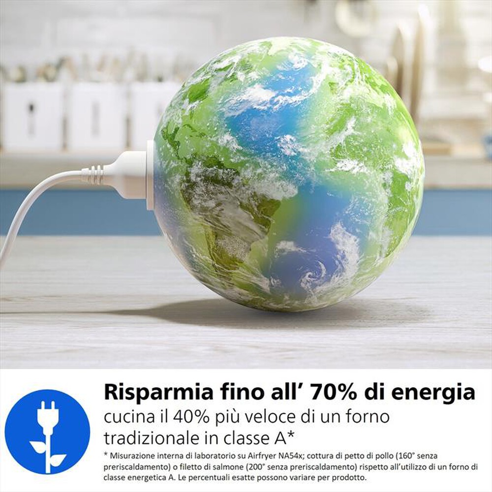Immagine del prodotto PHILIPS - Friggitrice ad aria AIRFRYER SERIE 5000 NA543/00-Nero/Champagne
