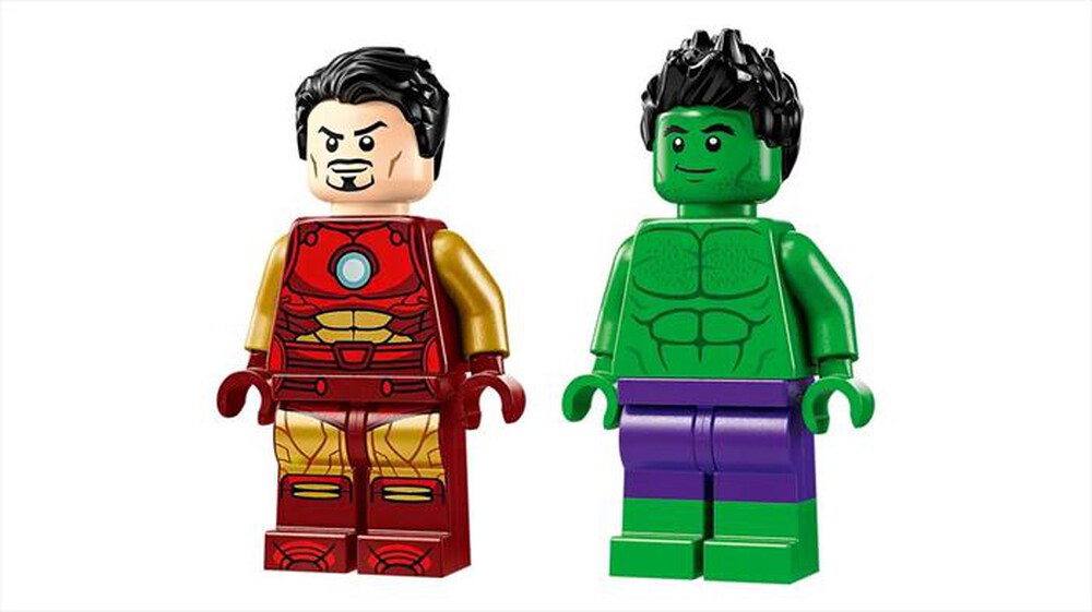 Immagine del prodotto LEGO - SUPER HEROES MARVEL Iron Man con moto e Hulk 76287