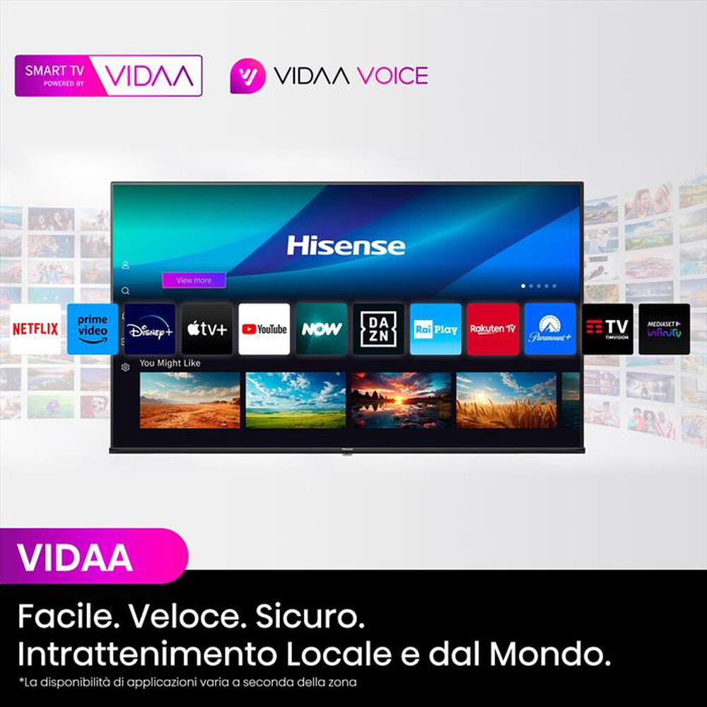Immagine del prodotto HISENSE - Smart TV Q-LED UHD 4K 65" 65E79NQ-NERO