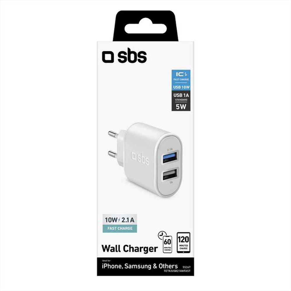 Immagine del prodotto SBS - TETR2USB21AWFAST-bianco