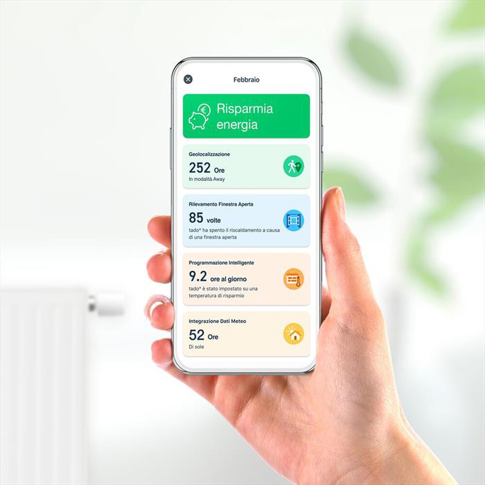 Immagine del prodotto TADO - KIT 4 Teste Termostatiche Intelligenti-White