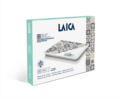 LAICA - Bilancia da cucina KS5021-BIANCO/MARRONE