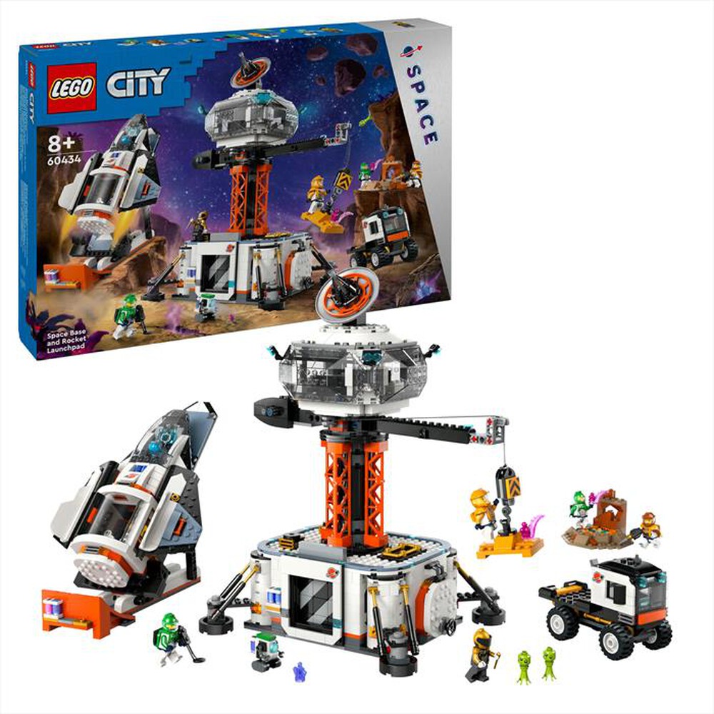 Immagine del prodotto LEGO - CITY BASE spaziale e piattaforma di lancio 60434