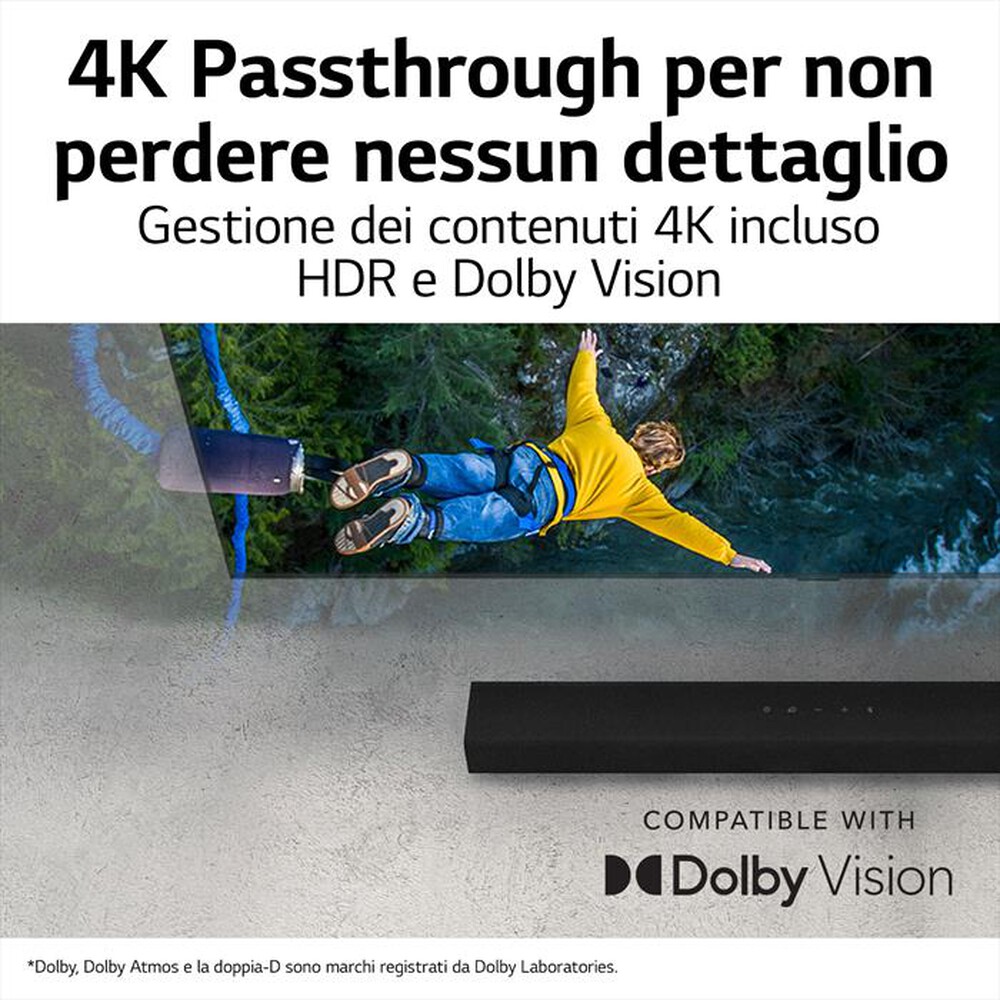 Immagine del prodotto LG - Soundbar S60Q.CEUSLLK-Nero