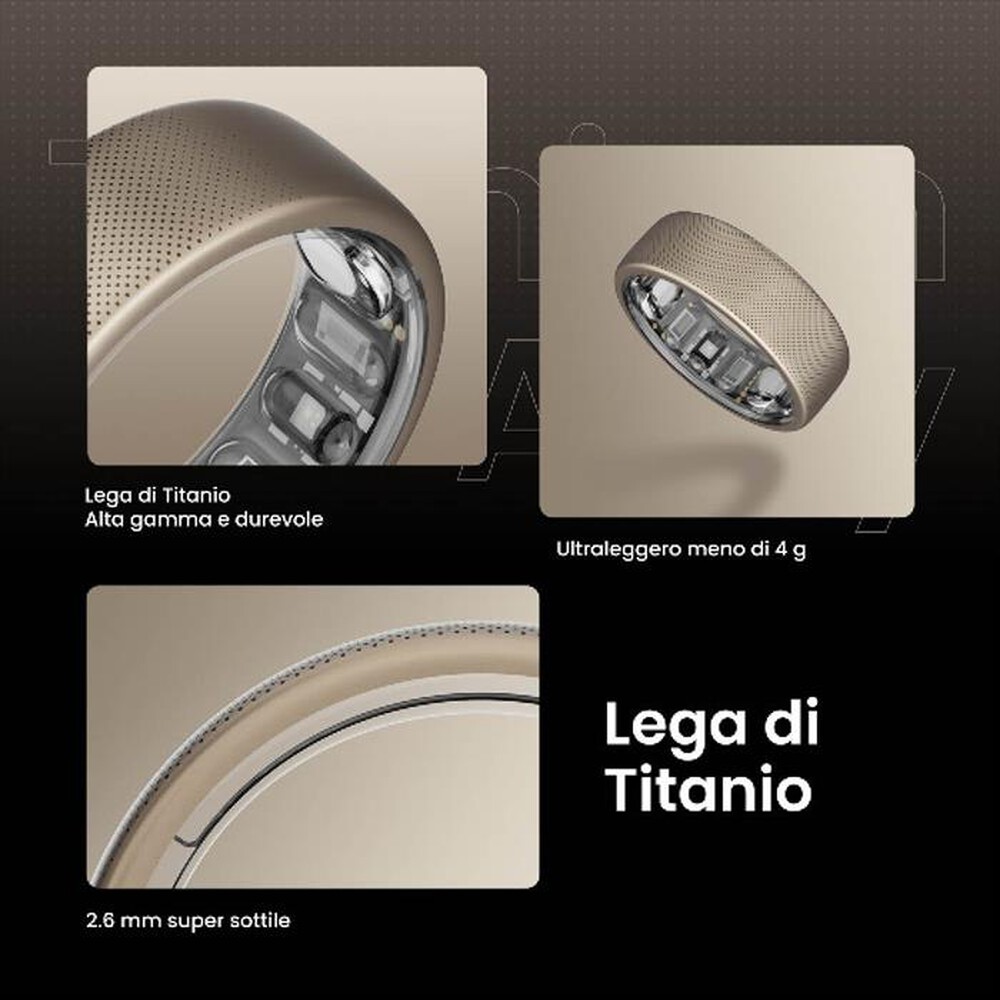 Immagine del prodotto AMAZFIT - Anello Smart HELIO RING 8-TITANIUM