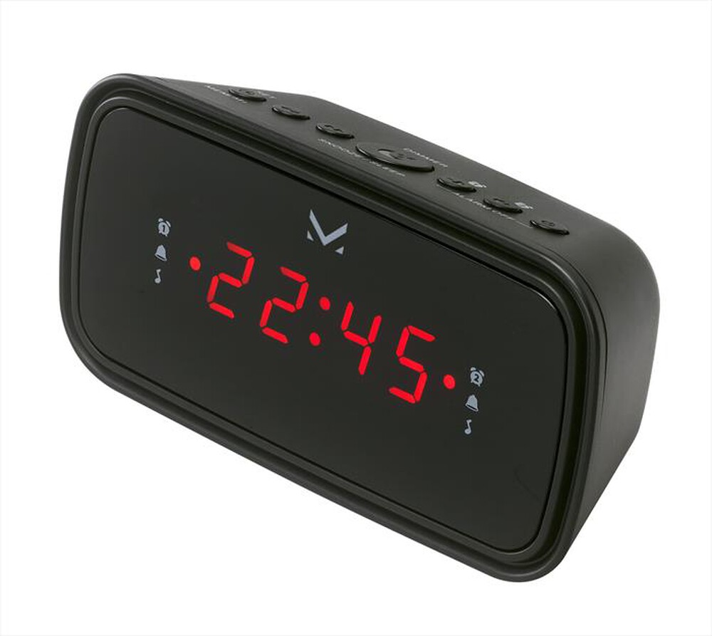 Immagine del prodotto MAJESTIC - Radio sveglia digitale con doppio allarme RS 166-NERO