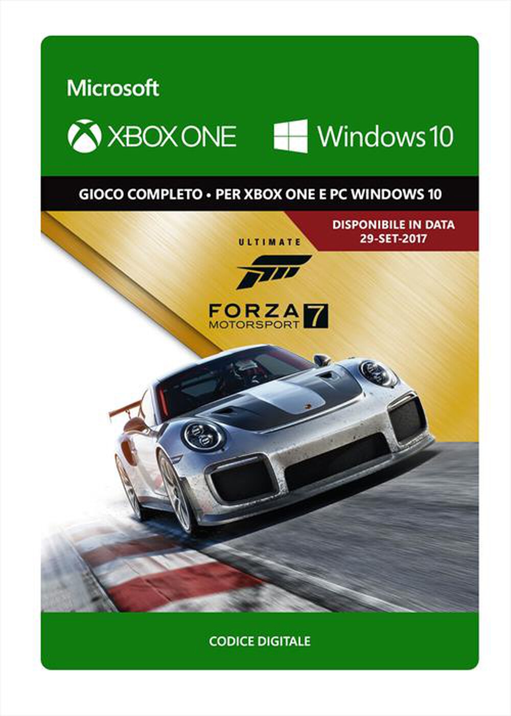 Immagine del prodotto MICROSOFT - Forza Motorsport 7 Ultimate Edit - XBoxOne-PC - 