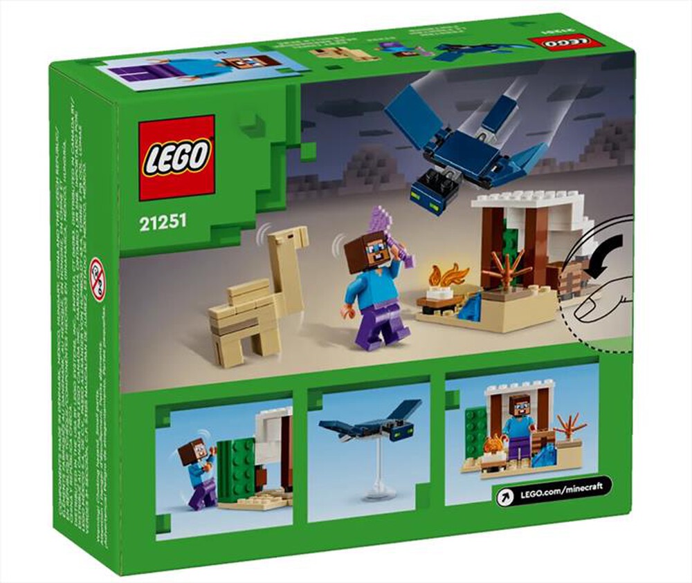 Immagine del prodotto LEGO - MINECRAFT Spedizione di Steve&nbsp;nel deserto 21251