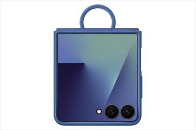 SAMSUNG - Custodia Silicone Ring Magnet per Galaxy Z Flip8-Green