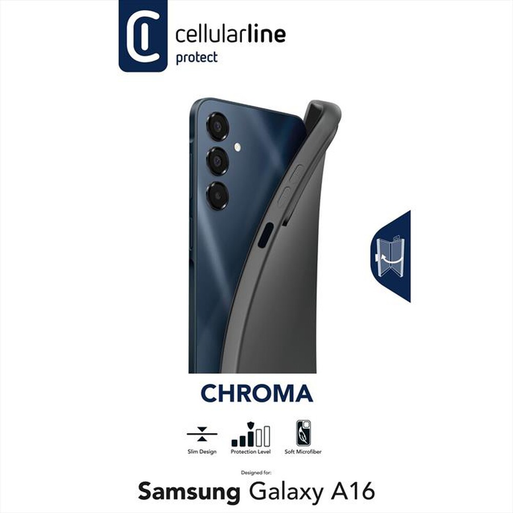 Immagine del prodotto CELLULARLINE - Cover case CHROMA per Galaxy A16-Black
