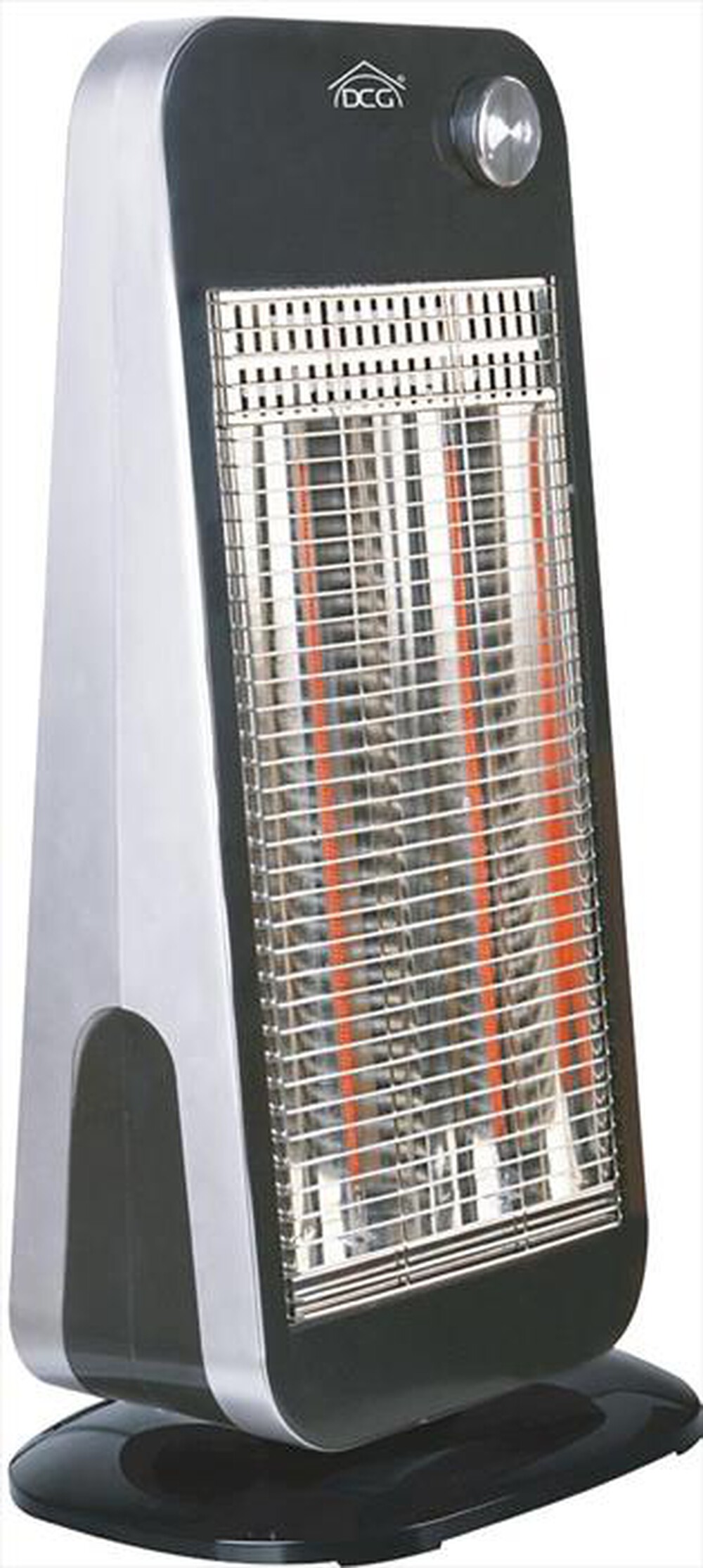 Immagine del prodotto DCG ELTRONIC - Stufa elettrica SA9849-SILVER/NERO