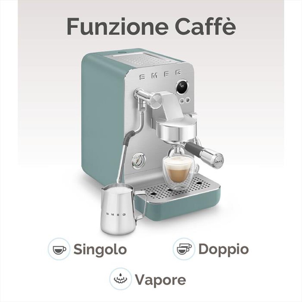 Immagine del prodotto SMEG - Macchina da caff&egrave; espresso EMC02WHMEU-Bianco