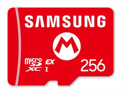 NINTENDO - MICROSD EXPRESS 256GB SAMSUNG PER NINTENDO SWITCH2-Rosso