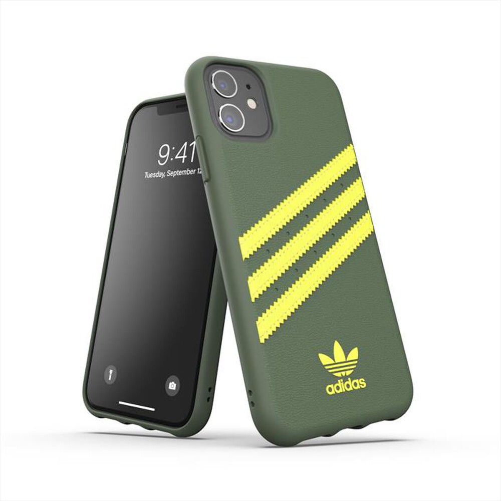 Immagine del prodotto CELLY - EX7916 ADIDAS SAMBA COVER IPHONE 12/12 PRO-Verde/Giallo