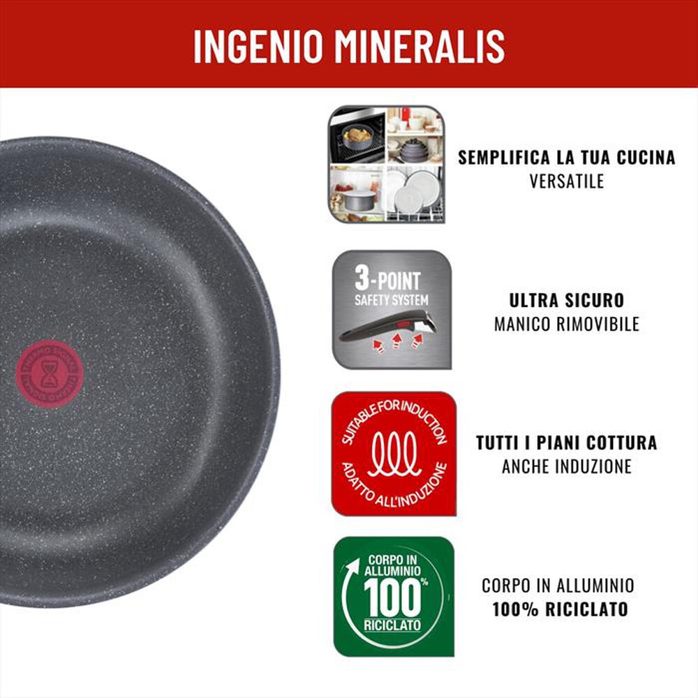 Immagine del prodotto LAGOSTINA - Ingenio Minerals Wok &Oslash; cm 28