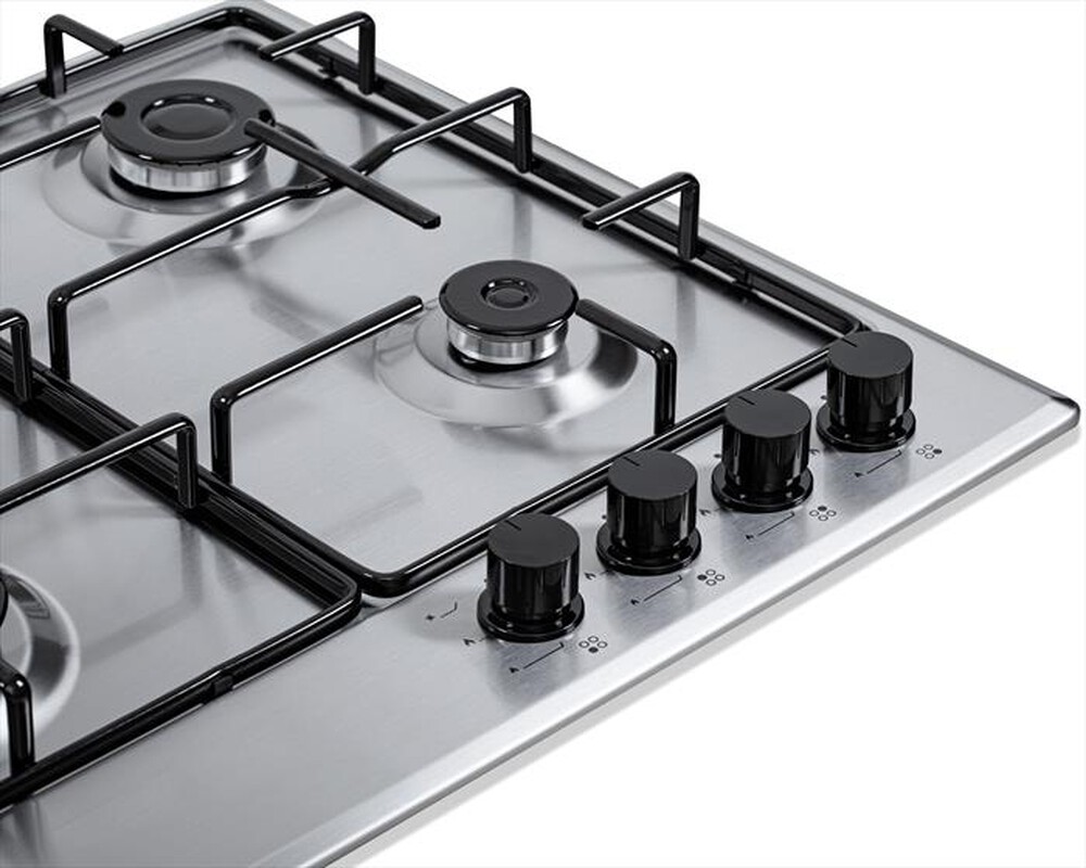 Immagine del prodotto SCHAUB LORENZ - Piano cottura a gas SSPC640XF 58cm-inox
