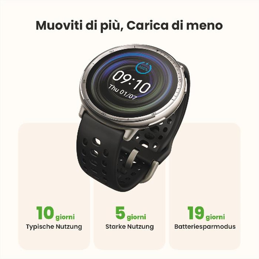 Immagine del prodotto AMAZFIT - Smartwatch ACTIVE 2 ROUND-Black