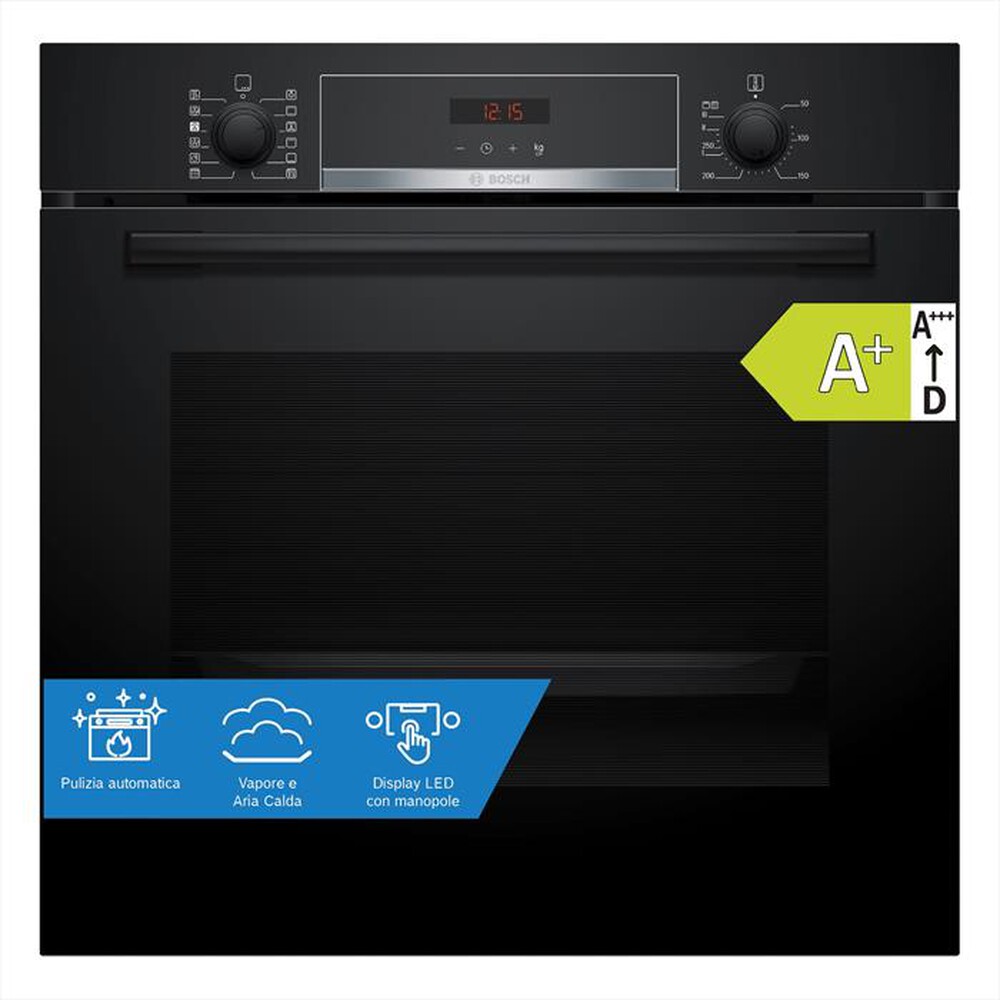Immagine del prodotto BOSCH - Forno con vapore HQA574BB3 Classe A+-Black