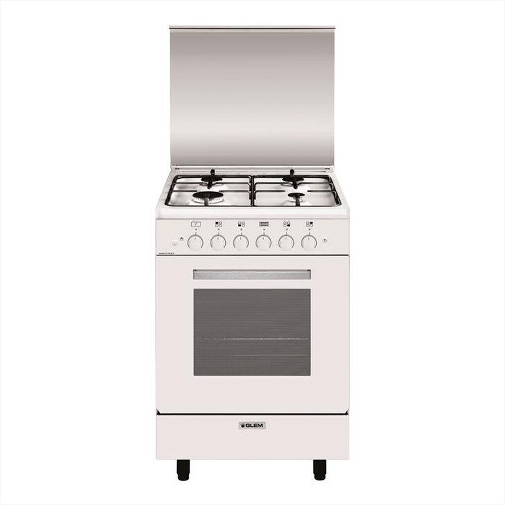 Immagine del prodotto GLEM GAS - Cucina a gas A554GX Classe A-Bianco